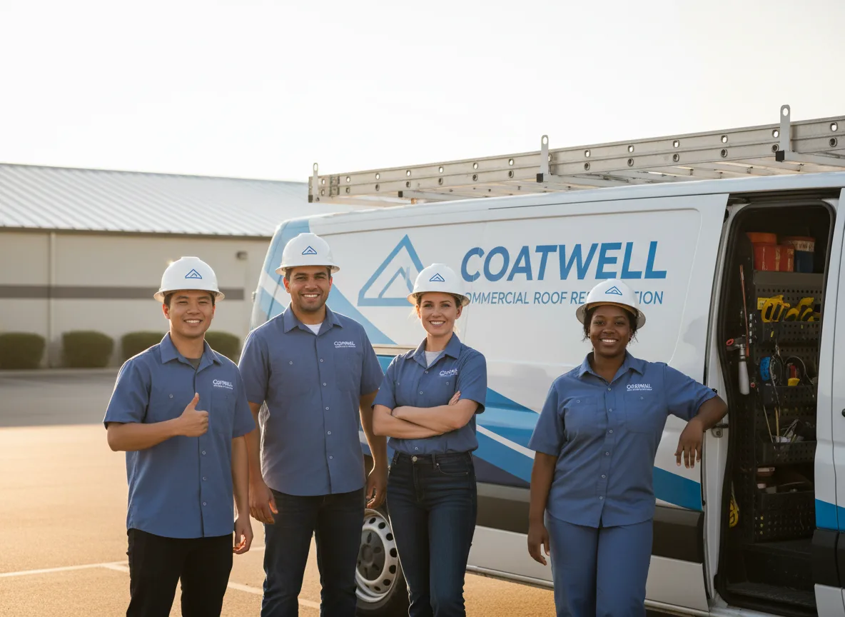 Commercial roof coating company in Mappsville, VA